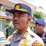 Foto: Kapolresta Pati Kombes Pol Jaka Wahyudi saat diwawancara oleh awak media (Mitrapost.com/ Kafi)