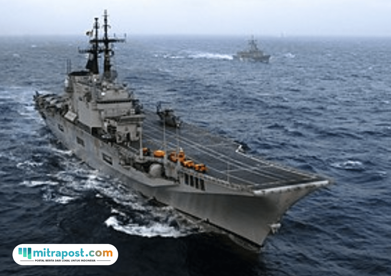 Foto: kapal Giuseppe Garibaldi (sumber: Marina Militare) Foto: kapal Giuseppe Garibaldi (sumber: Marina Militare)