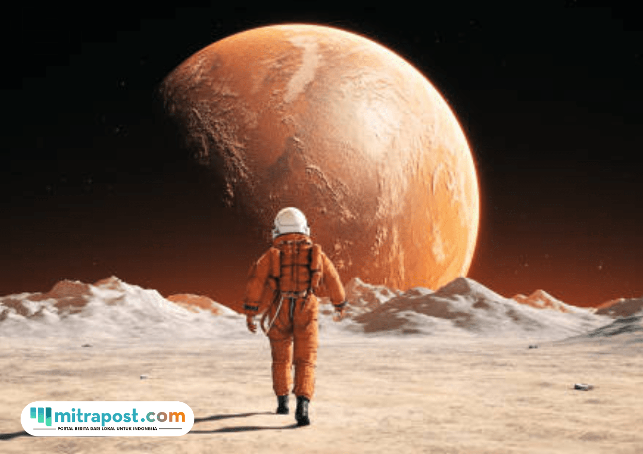 Foto: ilustrasi Planet Mars (sumber: istock)