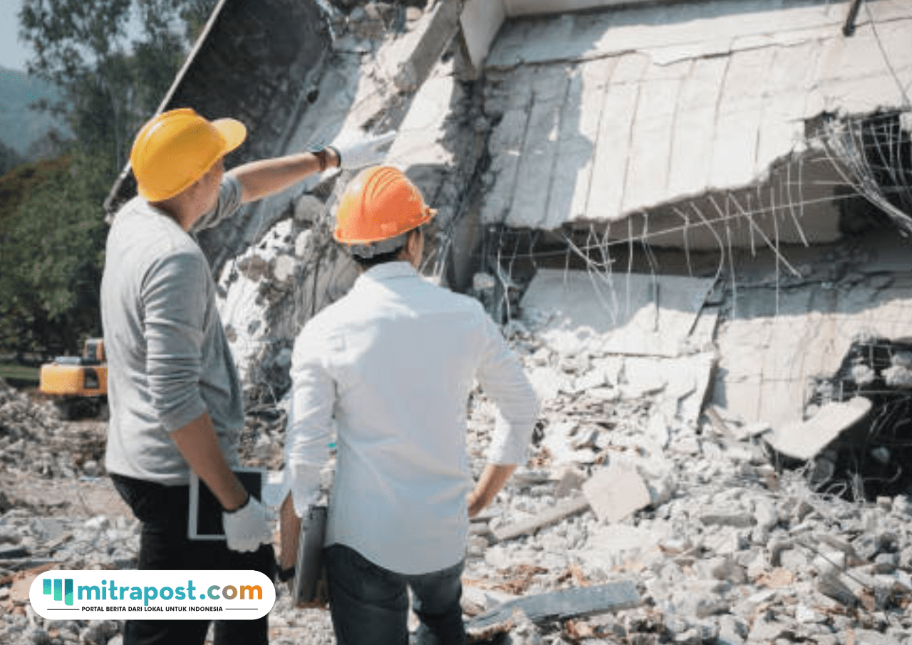 Human Error Berbuntut Atap Gedung KPT Brebes Roboh, Penyedia Jasa Bakal Tanggung Jawab