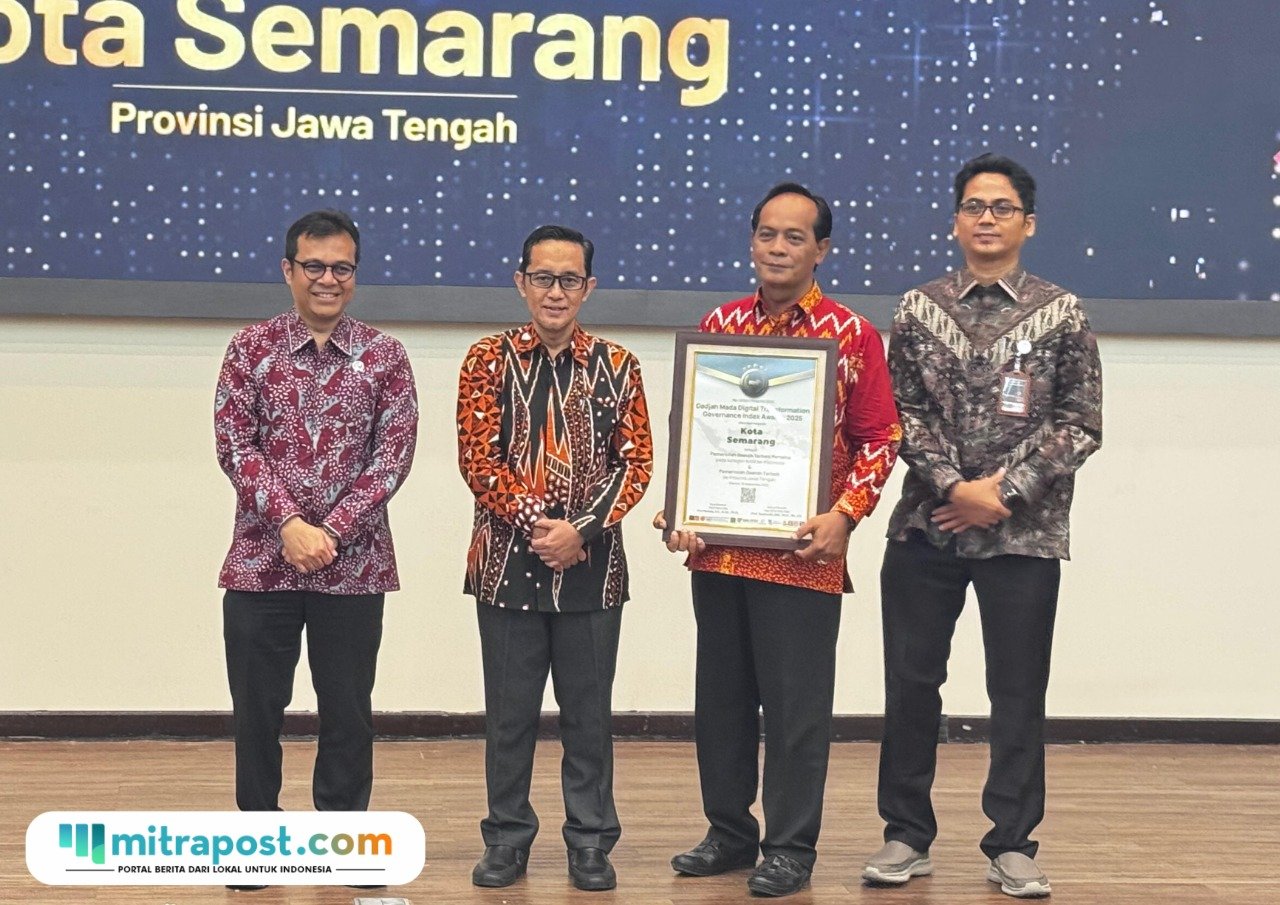 Semarang Raih Penghargaan GM-DTGI Award 2025 Sebagai Pemerintah Kota Terbaik Pertama /semarangkota