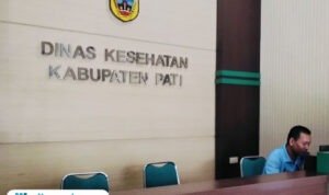 Foto : Fasad Dinas Kesehatan Kabupaten Pati. (Sumber. Mitrapost.com/ Ilham)