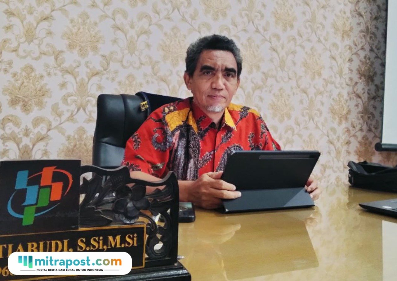 Foto : Kepala Badan Pusat Statistik Kabupaten Pati, Bob Setiabudi. (Sumber. Mitrapost.com/ Ilham)