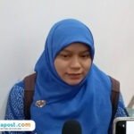 Foto: Dokter Umum RSUD RAA Soewondo Pati, dr. Reni Kurniawati saat ditanya oleh wartawan (Mitrapost.com/ Kafi)