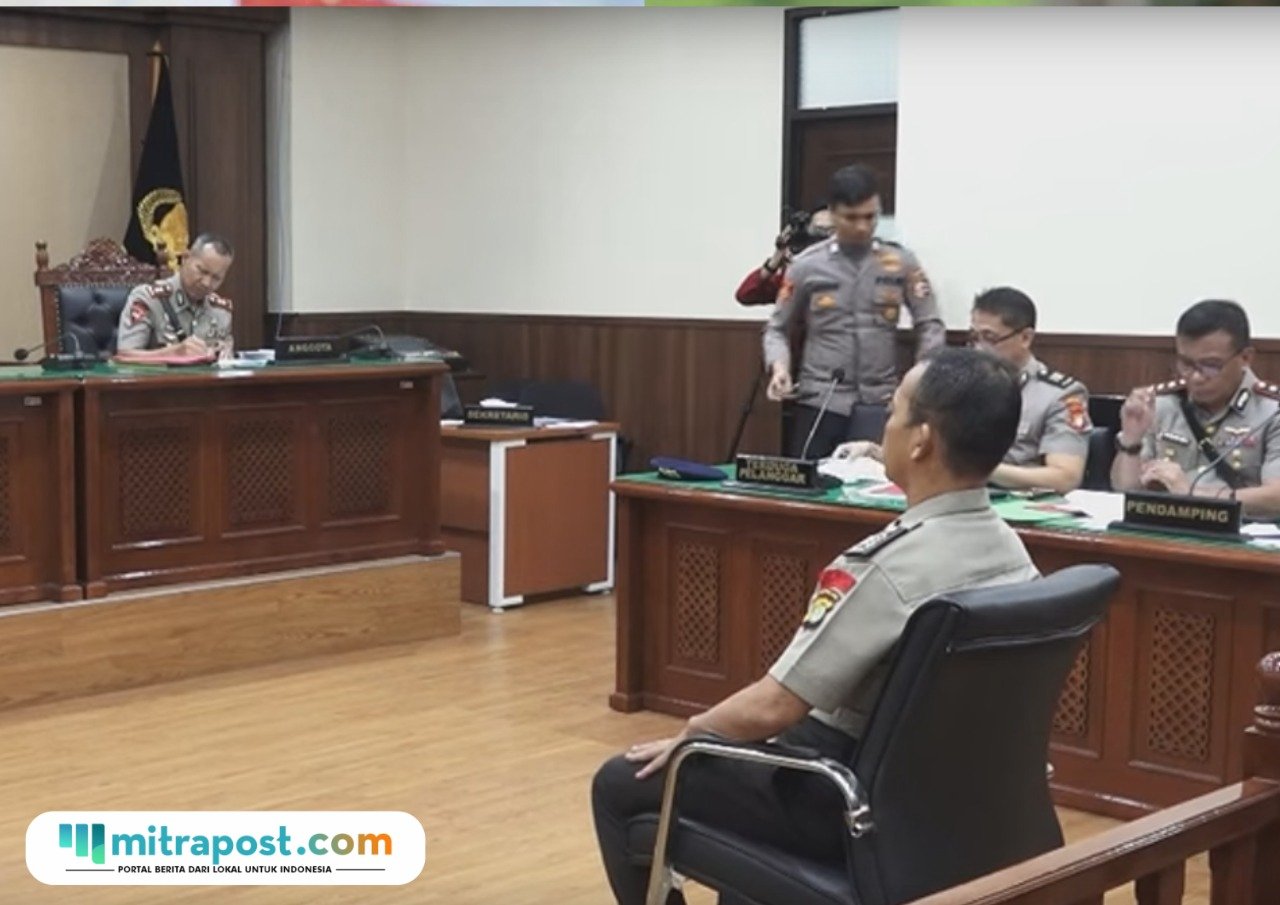Sidang Kkep Bripka R Terbukti Langgar Kode Etik Kepolisian Dan Mendapat 2 Sanksi/TV Radio Polri