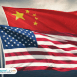Foto: bendera China dan AS (sumber: istock)