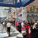 Foto: Potret di Bandara Internasional O'Hare Chicago AS (sumber: istock)