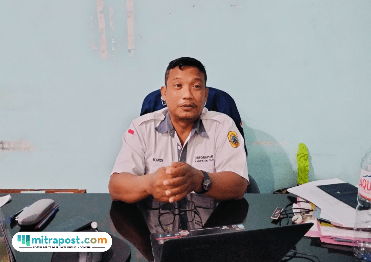 Foto : Kepala Bidang Olahraga Dinporapar Kabupaten Pati, Kardi. (Sumber. Mitrapost.com/ Ilham)