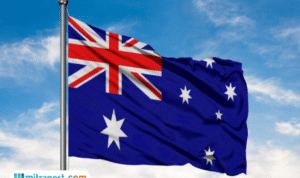 Foto: logo bendera Australia (sumber: istock)