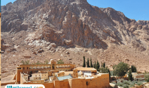 Foto: Biara St. Catherine di kawasan Gunung Sinai, Mesir (sumber: istock)