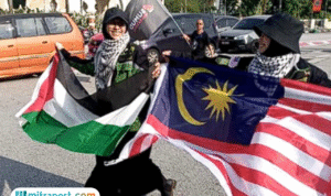 Foto: kakak-beradik asal Malaysia, Heliza Helmi dan Hazwani Helmi jadi aktivis dalam bantuan kemanusiaan Global Sumud Flotilla (sumber: Instagram)