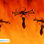 Foto: salah satu produk bisnis sektor pertahanan, drone pembawa bom udara (sumber: istock) Foto: salah satu produk bisnis sektor pertahanan, drone pembawa bom udara (sumber: istock)