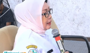 Foto: Direktur Rumah Sakit Umum Daerah (RSUD) RAA Soewondo Pati, Rini Sulistyowati saat menghadiri undangan pansus (Mitrapost.com/ Kafi)