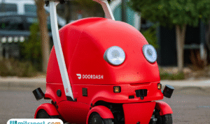 Foto: Robot Dot pengantar barang online (sumber: DoorDash)