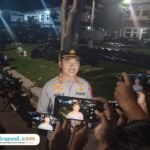 Foto : Kapolresta Pati, Kombes Pol Jaka Wahyudi ditemui di halaman Pendopo Kabupaten Pati, Jum'at (31/10/2025) malam. (Sumber. Mitrapost.com/ Ilham)