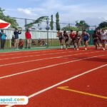 Foto: lintasan lari Stadion Joyokusumo Pati dipakai Kejurprov Jateng beberapa waktu lalu (Mitrapost.com/ Kafi)