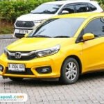 Ilustrasi mobil Brio kuning/istock