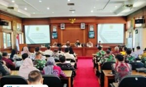 Foto : Rapat koordinasi pelaksanaan Program Makan Bergizi Gratis (MBG) di ruang Pragola Setda Kabupaten Pati (Sumber. Mitrapost.com/) Ilham)