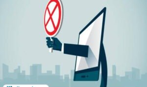 Ilustrasi pemblokiran aplikasi/istock Ilustrasi pemblokiran aplikasi/istock