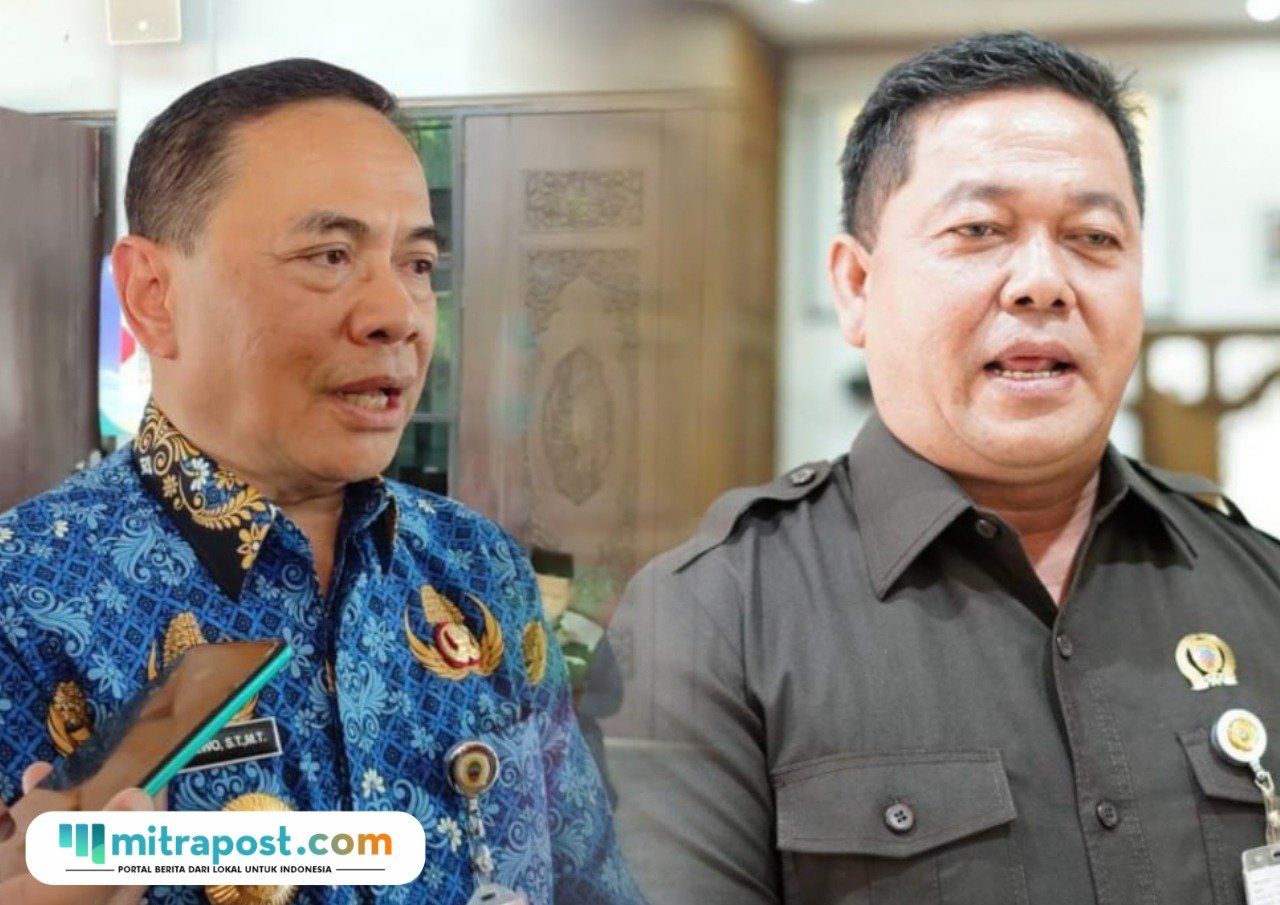Foto: Ketua DPRD Kabupaten Pati, Ali Badrudin dan Bupati Pati Sudewo (Mitrapost.com/ dok pribadi)