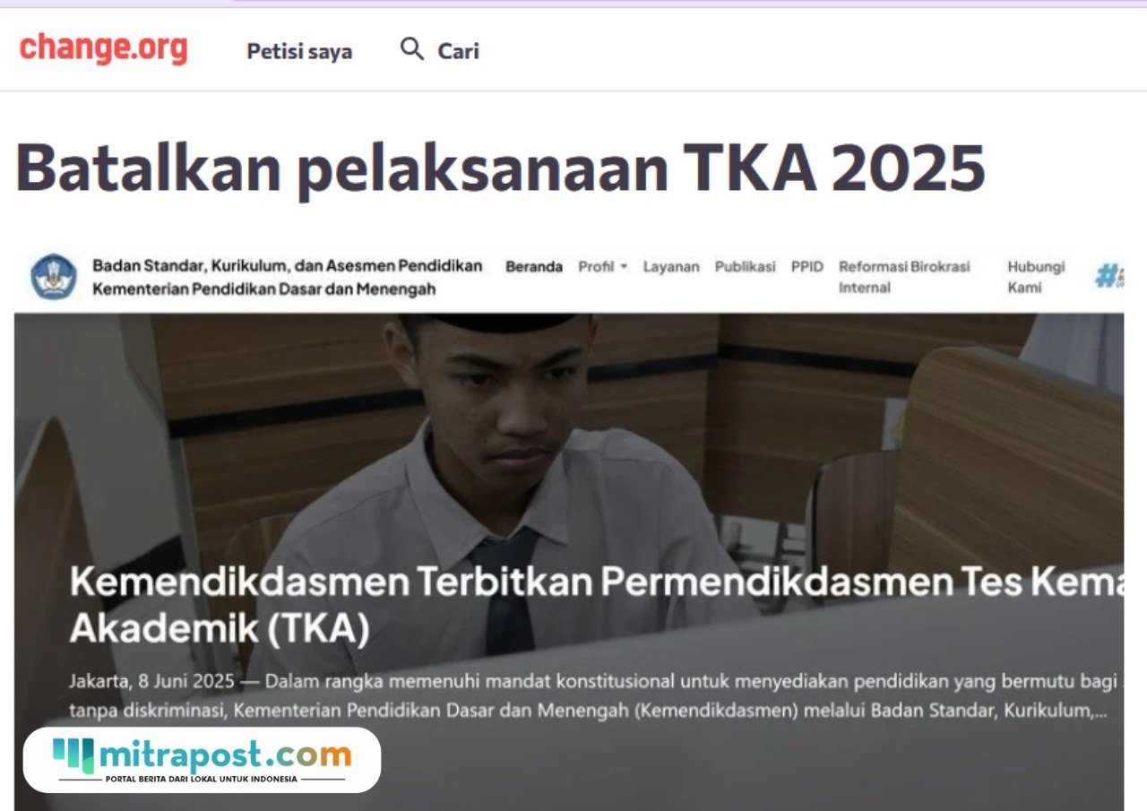 petisi di laman change.org