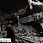 Kondisi reruntuhan ambruknya Ponpes Al Khoziny/sidorajokab