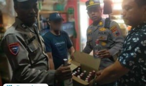 Jelang Paripurna Pansus Hak Angket DPRD Pati, Polsek Tayu Razia Miras/tribatranews