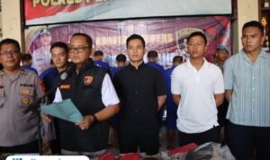 Konferensi Pers Kasus Tindak Pidana Pencurian/tribatranews Konferensi Pers Kasus Tindak Pidana Pencurian/tribatranews