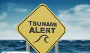 Ilustrasi peringatan tsunami/istock