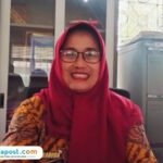 Foto : Pamong Budaya Dinas Pendidikan dan Kebudayaan (Disdikbud) Kabupaten Pati, Trevita Puspita Hadi ditemui di kantornya, belum lama ini. (Sumber. Mitrapost.com/ Ilham)