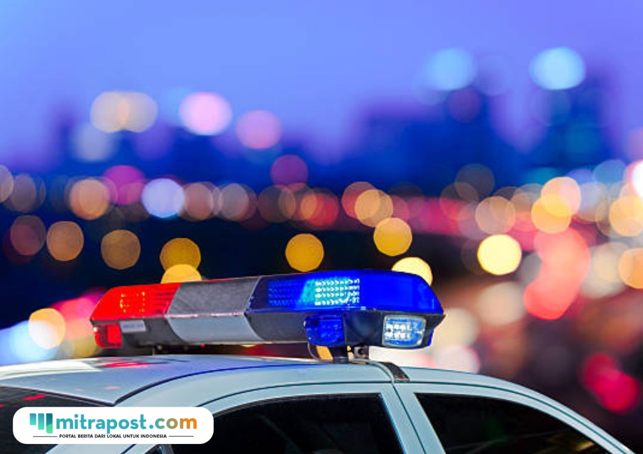 Ilustrasi mobil patroli polisi/istock