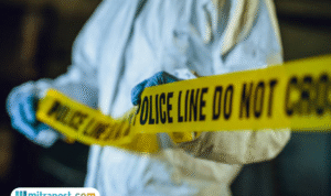 garis-polisi-pembunuhan-riau Jasad Pria Dibungkus Terpal Ditemukan Terkubur di Kebun Ubi Warga Siak Riau