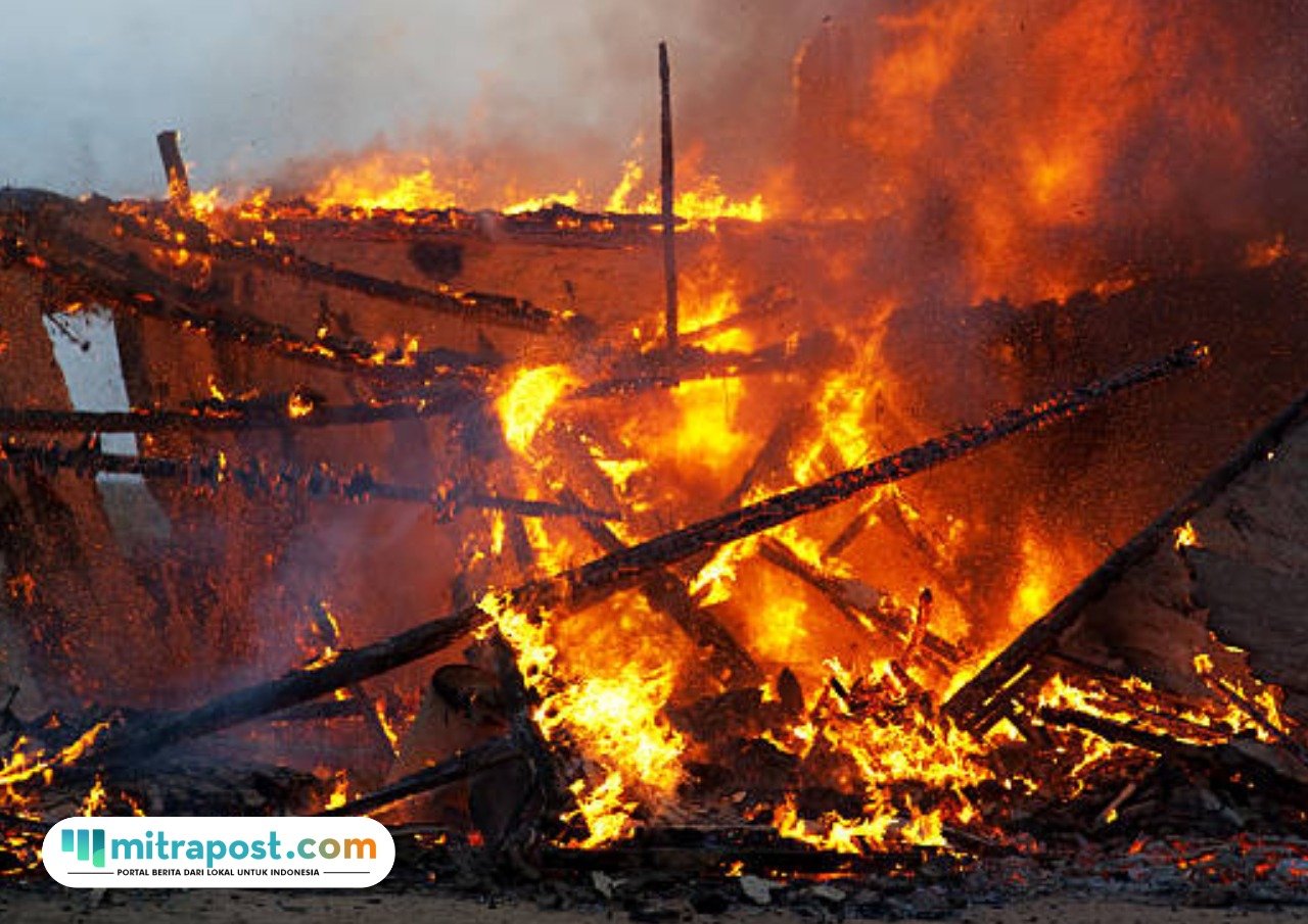 Gubuk di Desa Gondangrejo Magelang Terbakar Habis, Tewaskan Kakek 80 Tahun
