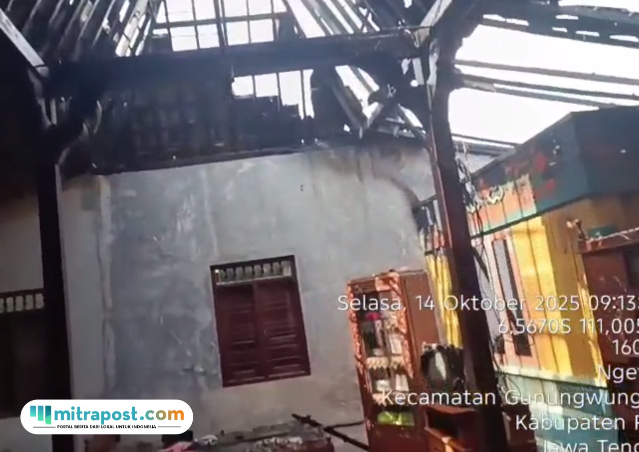 Korsleting Listrik Hanguskan Rumah Warga Gunungwungkal, Kerugian Capai Rp30 Juta