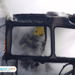 Bus 13 Penumpang Rute Jakarta-Semarang Terbakar di Kendal