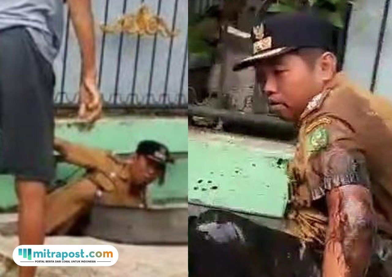 Lurah di Medan Timur Jatuh ke Parit Usai Cekcok dengan Warga, Lapor Dugaan Penganiayaan