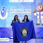 Foto: Felicia Hestiawan dan Callysta Najmi Raissa sebagai pemenang Pilmapres 2025 (sumber: UNDIP)
