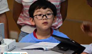 Foto: Theodore Kwan saat Mengikuti Kuliah Kimia Dasar di NTU (sumber: Instagram)