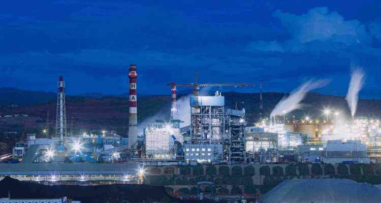 Foto: Proyek Harita Nickel di Pulau Obi, Maluku Utara (sumber: Harita Nickel)