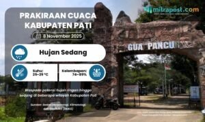 Prakiraan cuaca Kabupaten Pati