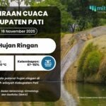 Potensi Cuaca Besok di Wilayah Pati Penuh dengan Intensitas Hujan Ringan Potensi Cuaca Besok di Wilayah Pati Penuh dengan Intensitas Hujan Ringan