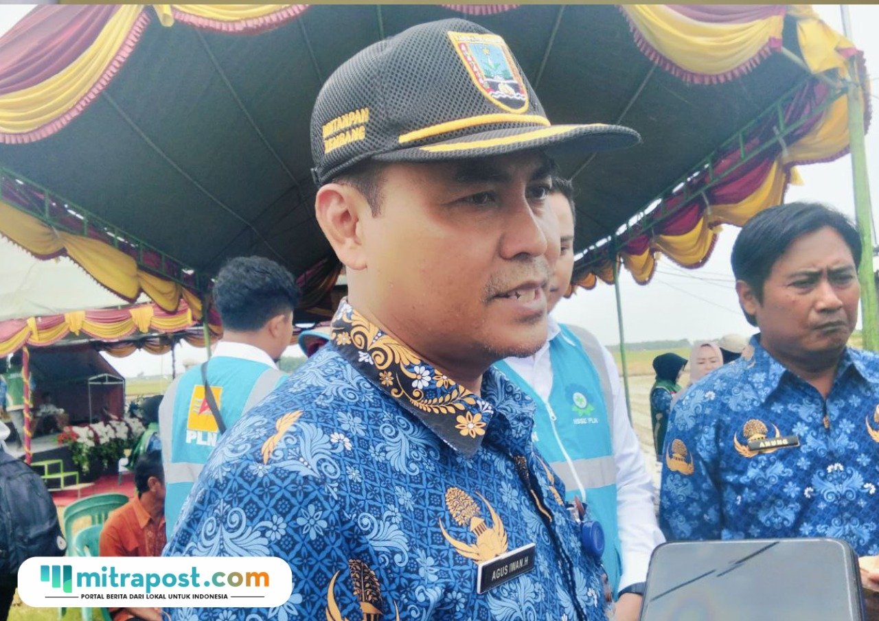 Foto : Kepala Dinas Pertanian dan Pangan (Distanpang) Kabupaten Rembang, Agus Iwan Haswanto. (Sumber. Mitrapost.com/ Ilham)