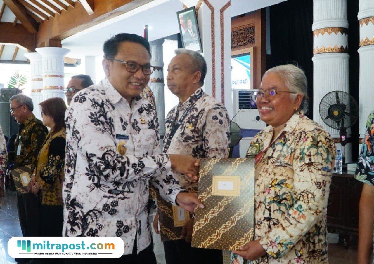 Penyerahan SK purna tugas ASN/pemkab Pati