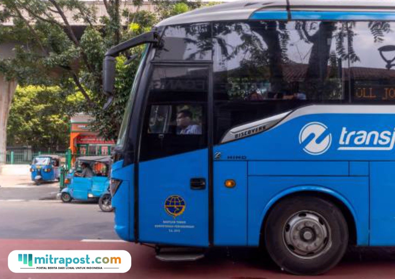 Ilustrasi bus Transjakarta/istock