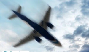 Ilustrasi pesawat jatuh/istock