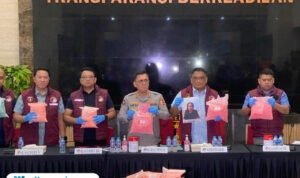 Polri Ungkap Kasus Penemuan Ratusan Ribu Ekstasi dalam Kecelakaan di Tol Sumatera-Lampung/tribatranews