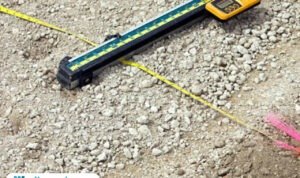 Ilustrasi pengukuran batas tanah/istock