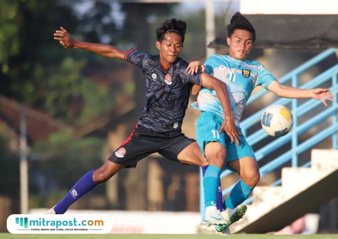 Foto: Persipa Pati saat menggelar uji coba di Stadion Mojoagung, Kecamatan Trangkil, Kabupaten Pati (Mitrapost.com/ Persipa Pati)