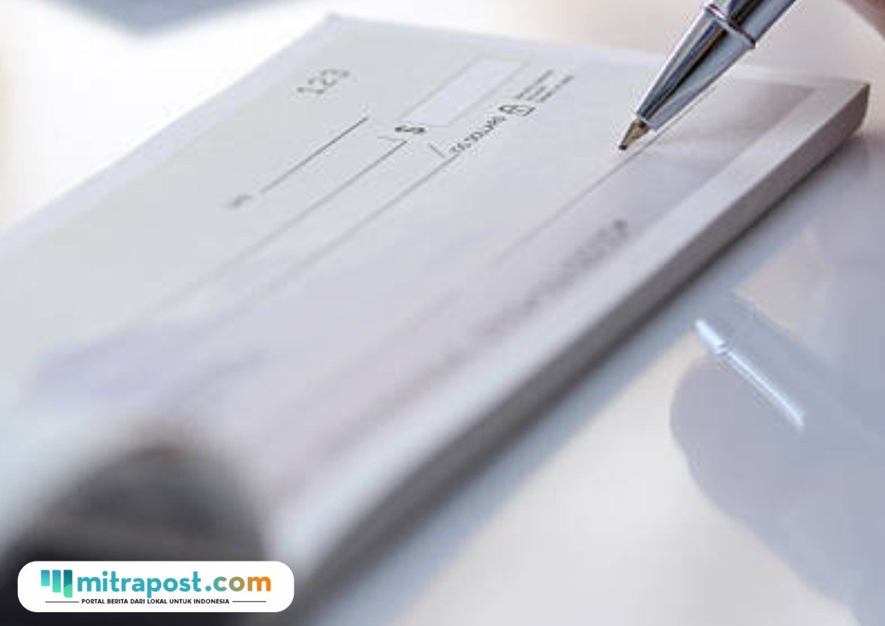 Ilustrasi cek bank /istock