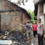 Lokasi Kebakaran Rumah di Demak/tribatranews
